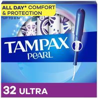 TAMPAX Pearl Tampons with LeakGuard Braid, Ultra️