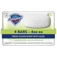 Safeguard Bar Soap Fresh Clean Scent with Aloe️