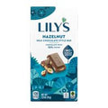 LILY'S Hazelnut Milk Chocolate Style No Sugar Added, Sweets Bar, 2.8 oz