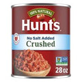 Hunt's Crushed Tomatoes 100% Natural With No Salt ...
️
