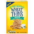 Wheat Thins 100% Whole Grain Wheat Ranch Snacks
