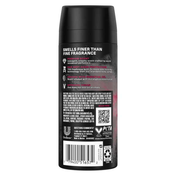AXE Deodorant Body Spray Cherry Spritz