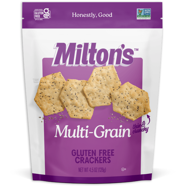 Milton's Gluten Free Crackers, Multigrain