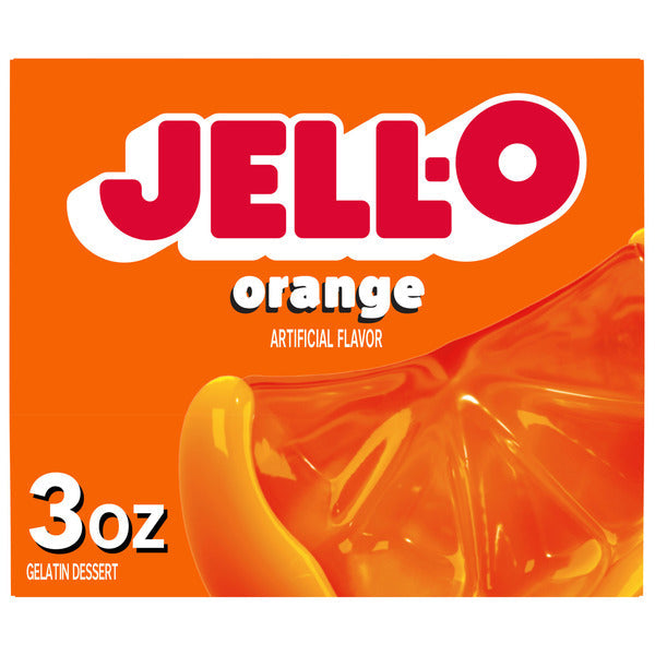 Jell-O Orange Gelatin Dessert Mix