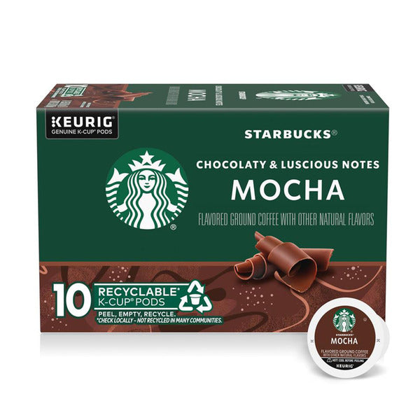 Starbucks Mocha Flavored K-Cup Coffee