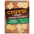 Crav'n Flavor Cheese Crackers, White Cheddar, Ridg...
️