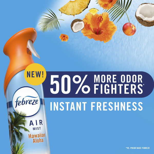 Febreze Air Mist Air Freshener Spray, Unstopables Fresh Scent