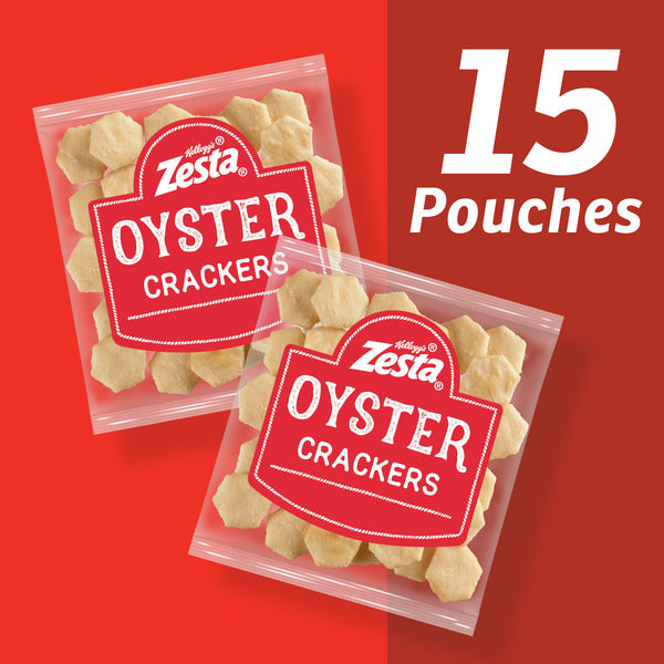 Zesta Kellogg's Zesta Original Oyster Crackers, Soup Crackers, 15 Count