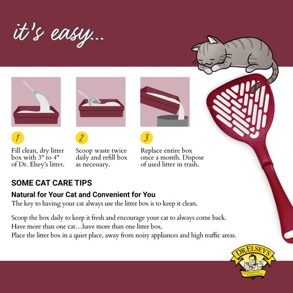 Dr. Elsey's Classic Unscented Clumping Clay Cat Litter 40 lb Bag