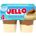 Jell-O Dulce de Leche Sugar Free Refrigerated Pudding Cup Snacks