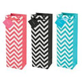 Cakewalk (Bags) Assorted Chevron 1-Bottle Wine Bag...
️