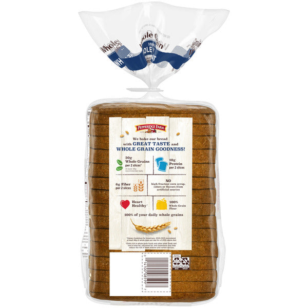Pepperidge Farm 100% Whole Wheat Bread