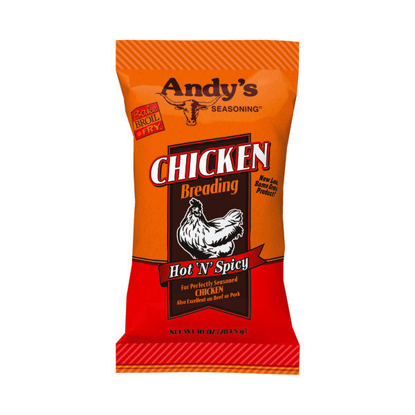 Andy's Seasoning Hot N' Spicy Chicken Breading