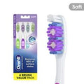 Oral-B White Vivid Manual Toothbrushes, Soft Brist...
️