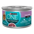 Purina ONE Natural, High Protein Cat Food, Tuna Recipe in Sauce