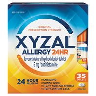 Xyzal Allergy, 24 Hr, Original Prescription Streng...
️