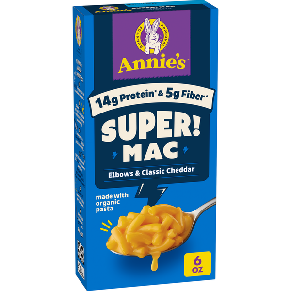 Annie's Super! Mac Elbows and Classic Cheddar