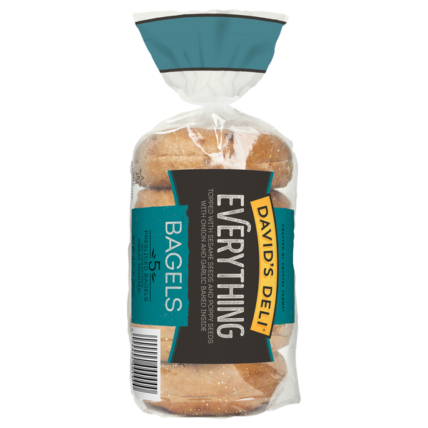 David's Deli Everything Bagels