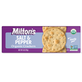 Milton's Organic Crackers, Salt & Pepper