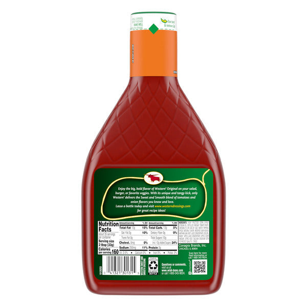 Western Original Sweet and Smooth French Salad Dressing