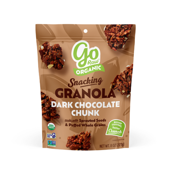 Go Raw Dark Chocolate Chunk Snacking Granola