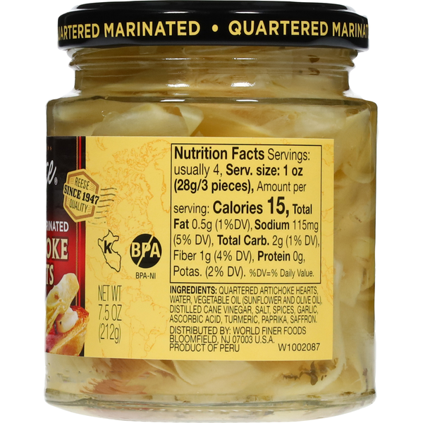 Reese's Quartered Marinated Artichoke Hearts