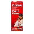 TYLENOL Pain + Fever Relief Medicine, Cherry, 4 Fl. Oz