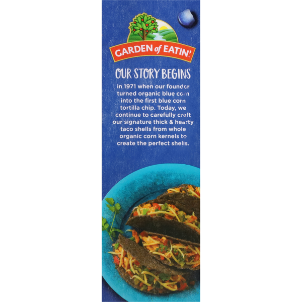 Garden of Eatin' Taco Shells, Blue Corn