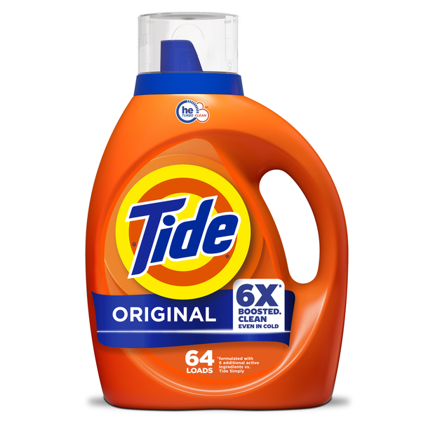 Tide Laundry Detergent Liquid, Original Scent, 64 Loads