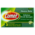 Comet Heavy Duty Cellulose Scrub Sponges