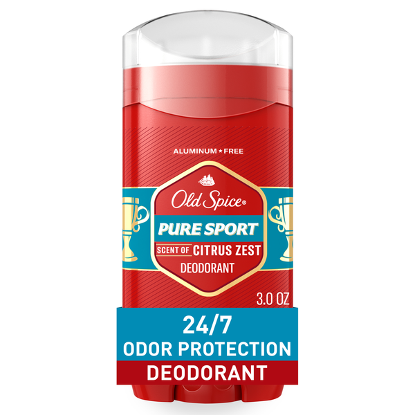 Old Spice Men's Deodorant Aluminum-Free Pure Sport