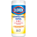 Clorox Disinfecting Wipes, Bleach Free Cleaning Wipes, Crisp Lemon