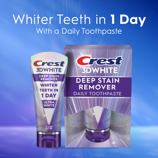 Crest Brilliance Deep Stain Remover Ultra White Toothpaste