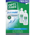 OPTI-FREE Multi-Purpose Disinfection Solution, Puremoist, Twin Pack