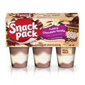 Snack Pack Chocolate Vanilla Flavored Pudding️