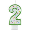 Wilton Green Number 2 Birthday Candle️