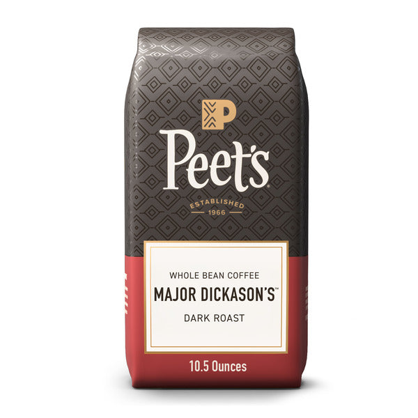 Peet's Coffee Major Dickason's Blend, Dark Roast Whole Bean Coffee, Bag