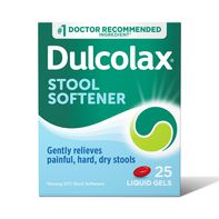 Dulcolax Stool Softener Laxative Liquid Gel Capsul...
️