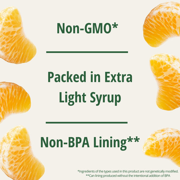 Del Monte Mandarin Oranges in Light Syrup