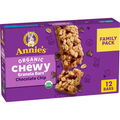 Annie's Organic Chocolate Chip Chewy Granola Bars Lunch Box Snacks