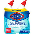 Clorox Toilet Bowl Cleaner, Clinging Bleach Gel, O...
️