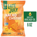 LATE JULY Snacks  Nacho Cheese Tortilla Chips