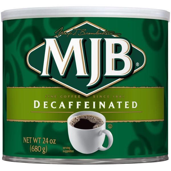 MJB Coffee Decaffeinated Coffee