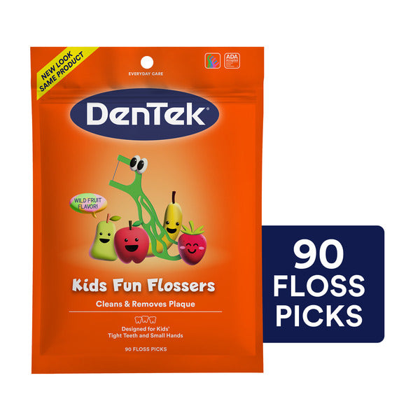 DenTek Fun Flossers Kids Wild Fruit