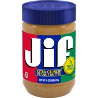 Jif Extra Crunchy Peanut Butter, 16-Ounce Jar️