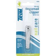 TRIM Fingernail Clipper, with File, Deluxe️