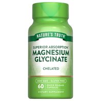 Nature's Truth Magnesium Glycinate, 665 mg, Quick ...
️