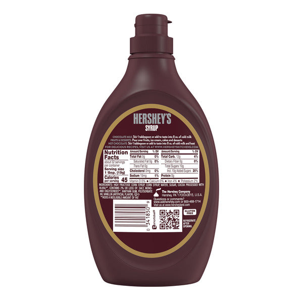 Hershey's Special Dark Chocolate Syrup
