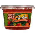 Chuck and Dave's Salsa, Premium, Peach Mango, Mild