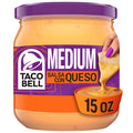 Taco Bell Medium Salsa Con Queso Cheese Dip
